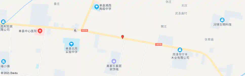 菏泽北外环路口_公交站地图_菏泽公交_妙搜公交查询2025