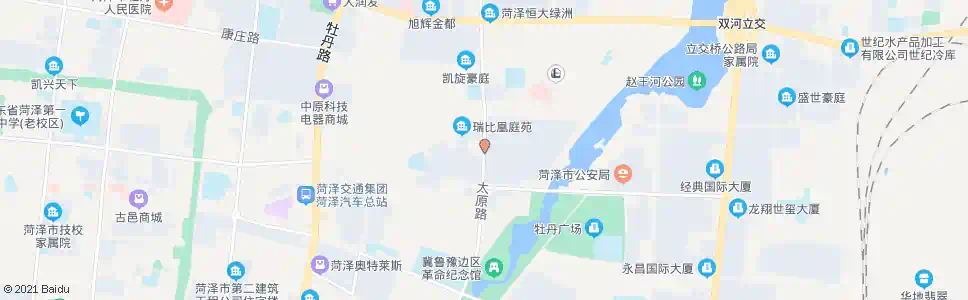 菏泽杨庄路口_公交站地图_菏泽公交_妙搜公交查询2025