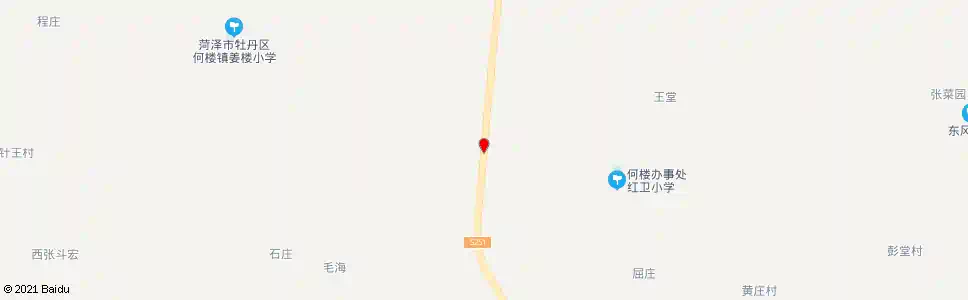 菏泽枣陈庄_公交站地图_菏泽公交_妙搜公交查询2025