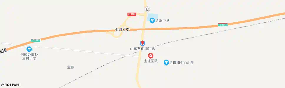 菏泽何楼加油站_公交站地图_菏泽公交_妙搜公交查询2025
