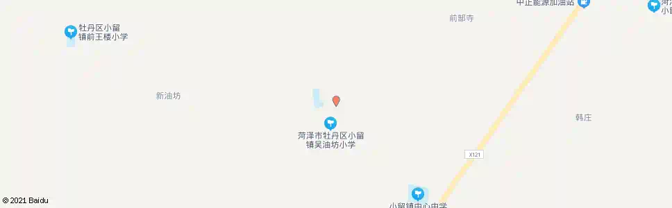 菏泽吴油坊_公交站地图_菏泽公交_妙搜公交查询2025