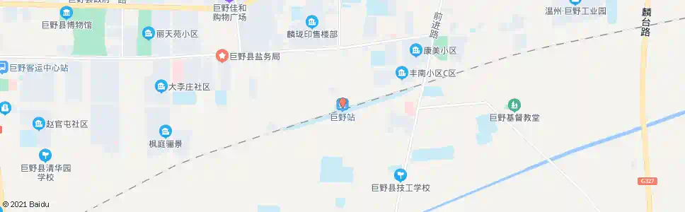菏泽军分区_公交站地图_菏泽公交_妙搜公交查询2025