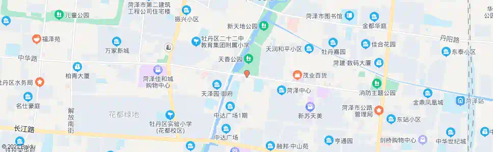 菏泽天香公园_公交站地图_菏泽公交_妙搜公交查询2025