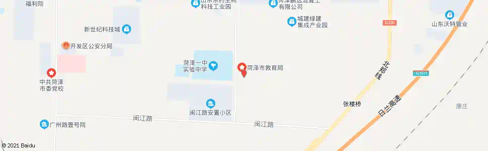 菏泽水利局_公交站地图_菏泽公交_妙搜公交查询2025