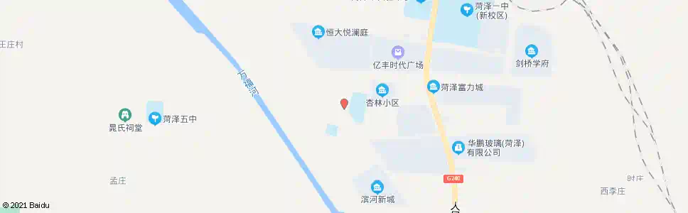 菏泽曹州武校_公交站地图_菏泽公交_妙搜公交查询2025