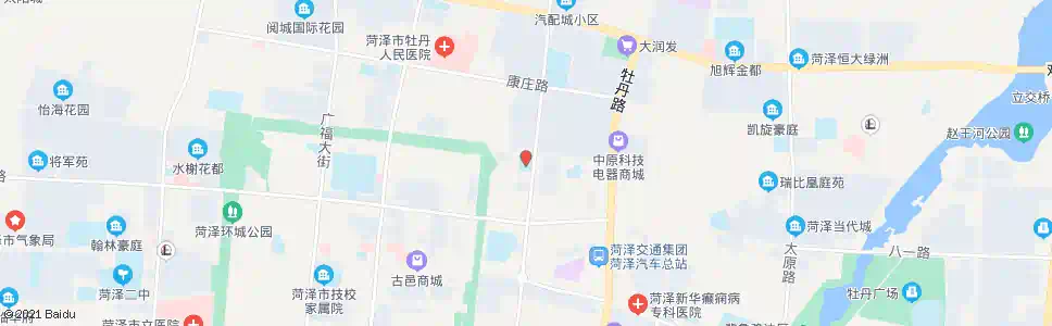 菏泽东关小学_公交站地图_菏泽公交_妙搜公交查询2025
