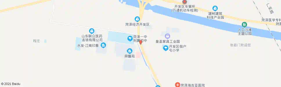 菏泽青禾苑_公交站地图_菏泽公交_妙搜公交查询2025