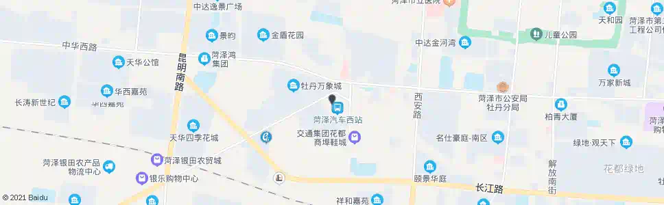 菏泽小商品城_公交站地图_菏泽公交_妙搜公交查询2025