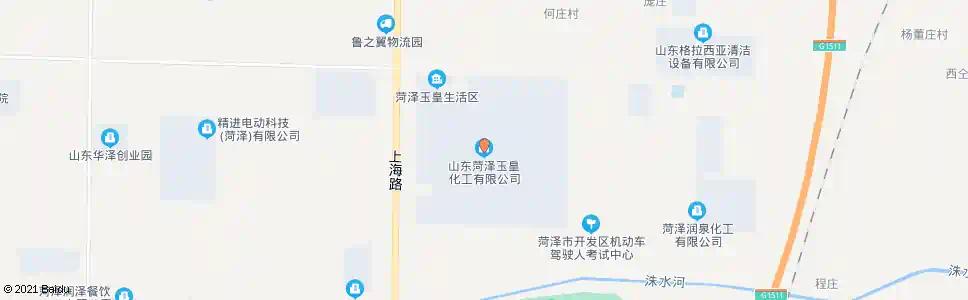 菏泽玉皇化工厂_公交站地图_菏泽公交_妙搜公交查询2025
