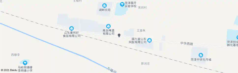 菏泽穆李新村_公交站地图_菏泽公交_妙搜公交查询2025