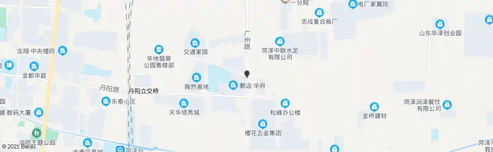 菏泽岳程中学_公交站地图_菏泽公交_妙搜公交查询2025