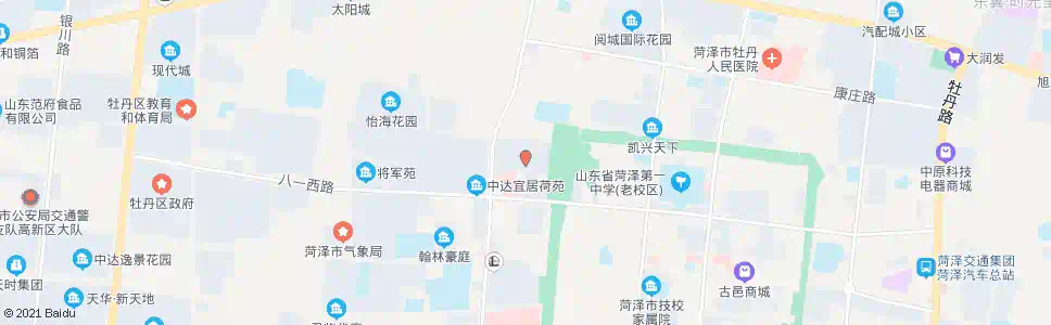 菏泽水榭花都_公交站地图_菏泽公交_妙搜公交查询2025