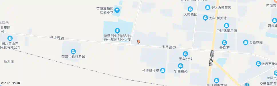 菏泽海王医药_公交站地图_菏泽公交_妙搜公交查询2025