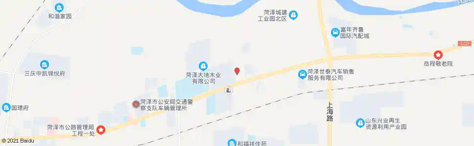 菏泽旧车交易市场_公交站地图_菏泽公交_妙搜公交查询2025