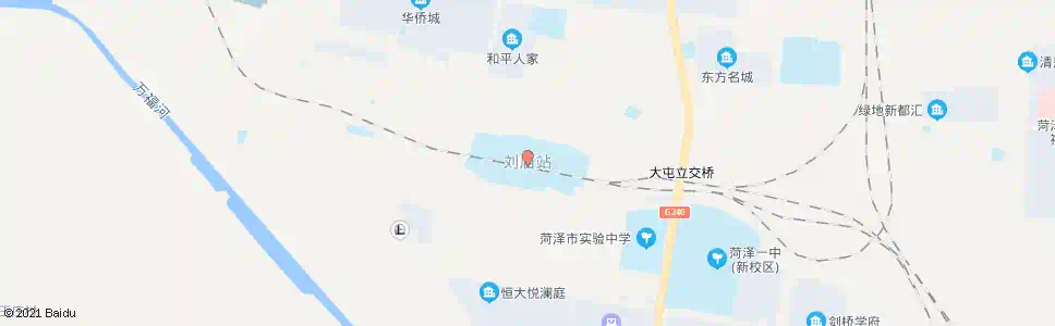 菏泽刘庙_公交站地图_菏泽公交_妙搜公交查询2025