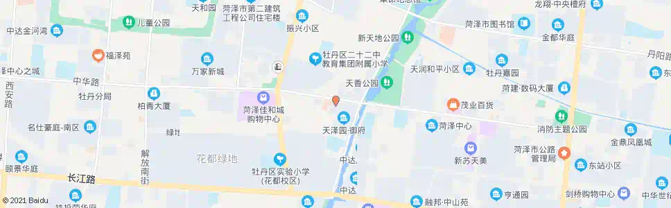 菏泽市电视台_公交站地图_菏泽公交_妙搜公交查询2025