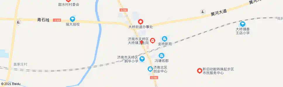 济南马家店_公交站地图_济南公交_妙搜公交查询2025