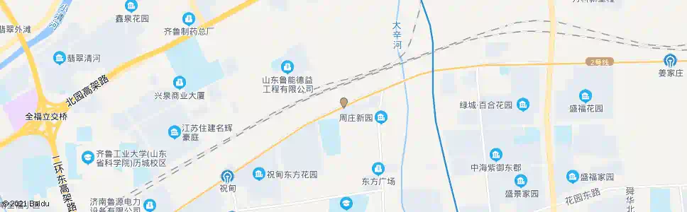济南西周居委会_公交站地图_济南公交_妙搜公交查询2025