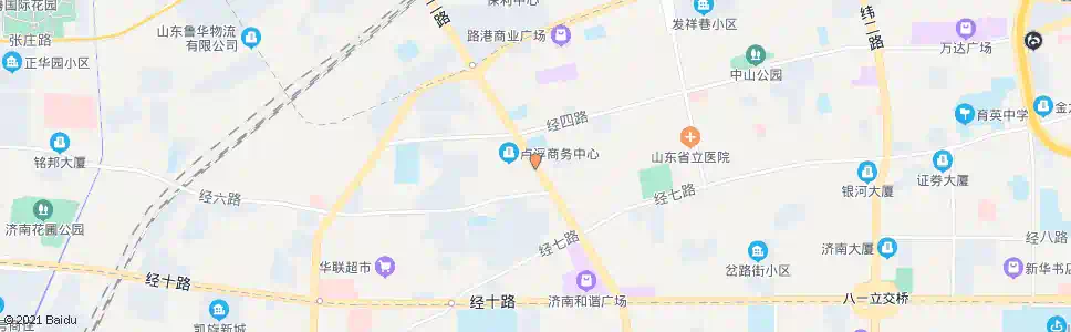 济南经五纬十二_公交站地图_济南公交_妙搜公交查询2025