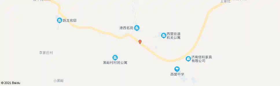 济南西营交管所_公交站地图_济南公交_妙搜公交查询2025