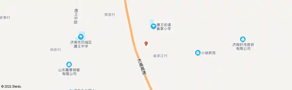 济南崔家_公交站地图_济南公交_妙搜公交查询2025