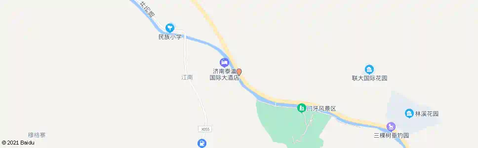 济南门牙西_公交站地图_济南公交_妙搜公交查询2025