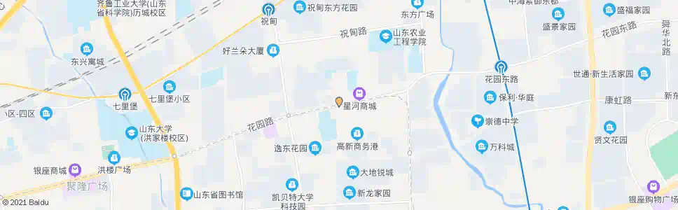 济南历城五中_公交站地图_济南公交_妙搜公交查询2025