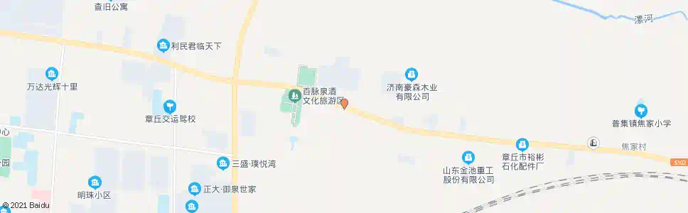 济南王东村_公交站地图_济南公交_妙搜公交查询2025