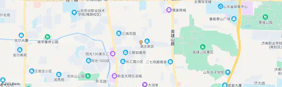 济南梁家庄_公交站地图_济南公交_妙搜公交查询2025