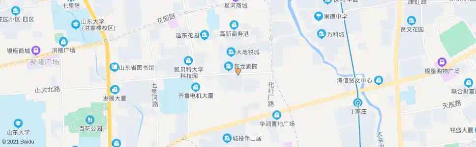 济南华龙路华阳路_公交站地图_济南公交_妙搜公交查询2025
