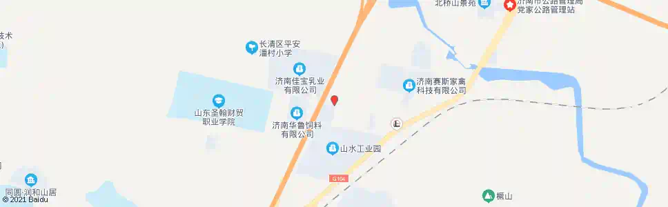 济南明发工业园_公交站地图_济南公交_妙搜公交查询2025
