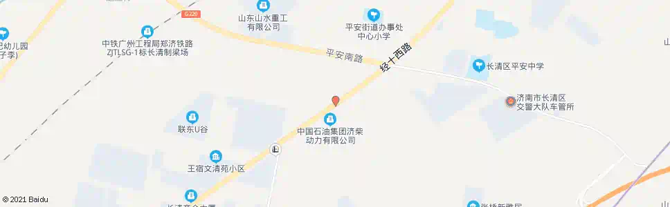 济南中油济柴_公交站地图_济南公交_妙搜公交查询2025