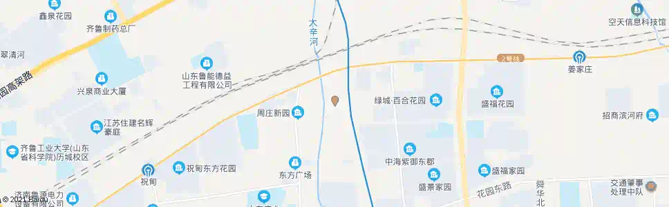 济南西周工业园_公交站地图_济南公交_妙搜公交查询2025