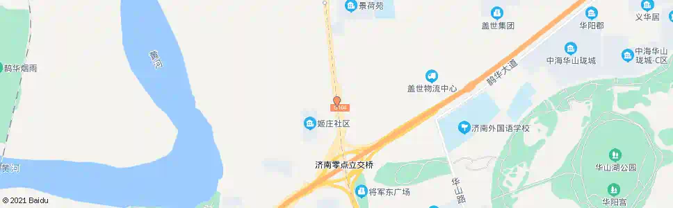济南姬家庄_公交站地图_济南公交_妙搜公交查询2025