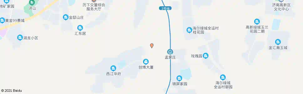 济南孟家水库_公交站地图_济南公交_妙搜公交查询2025