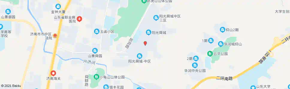 济南阳光舜城重华苑_公交站地图_济南公交_妙搜公交查询2025