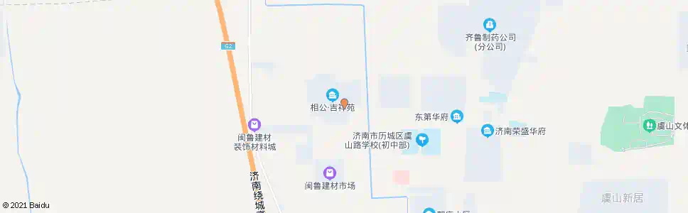 济南相公吉祥苑_公交站地图_济南公交_妙搜公交查询2025