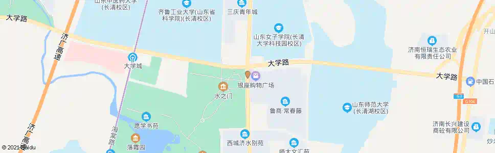 济南园博园水之门_公交站地图_济南公交_妙搜公交查询2025