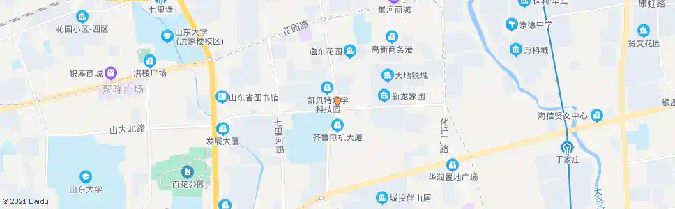 济南华信路北口_公交站地图_济南公交_妙搜公交查询2025