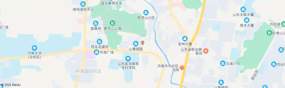 济南七里山西路南口_公交站地图_济南公交_妙搜公交查询2025
