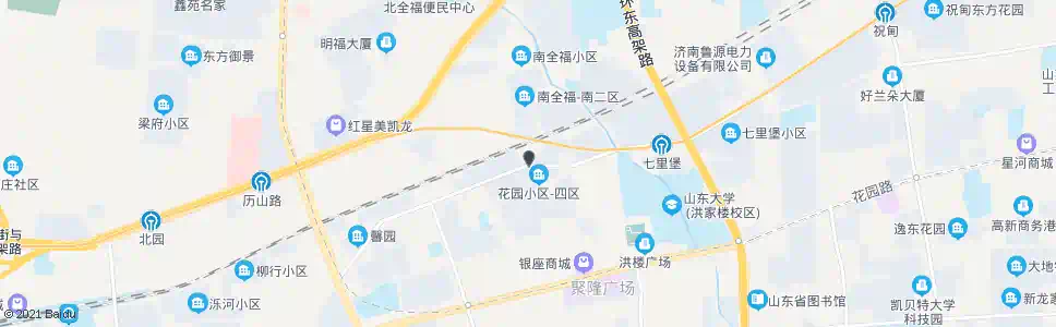 济南黄台南路_公交站地图_济南公交_妙搜公交查询2025