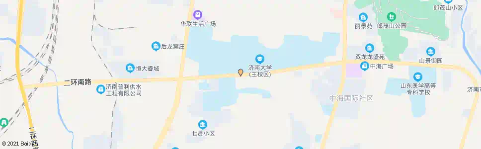 济南前龙花园_公交站地图_济南公交_妙搜公交查询2025