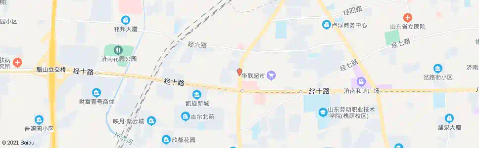济南营市街_公交站地图_济南公交_妙搜公交查询2025