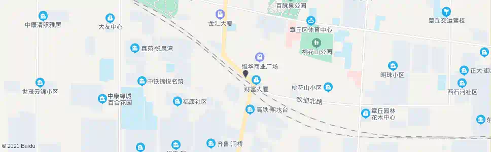 济南香港街南首_公交站地图_济南公交_妙搜公交查询2025