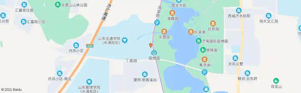 济南轻工学院东门_公交站地图_济南公交_妙搜公交查询2025