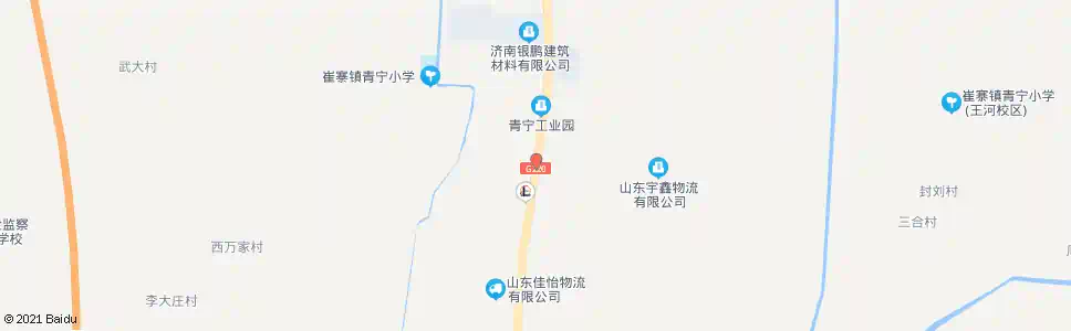 济南青宁_公交站地图_济南公交_妙搜公交查询2025