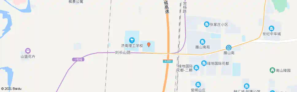 济南山东省邮电学校_公交站地图_济南公交_妙搜公交查询2025