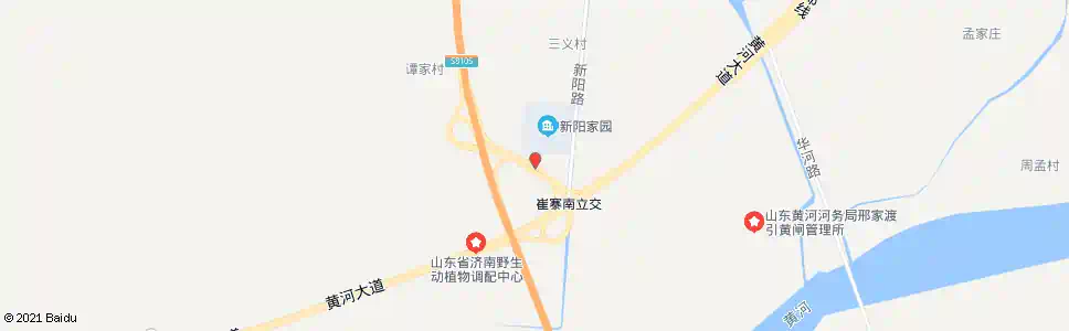 济南崔寨_公交站地图_济南公交_妙搜公交查询2025