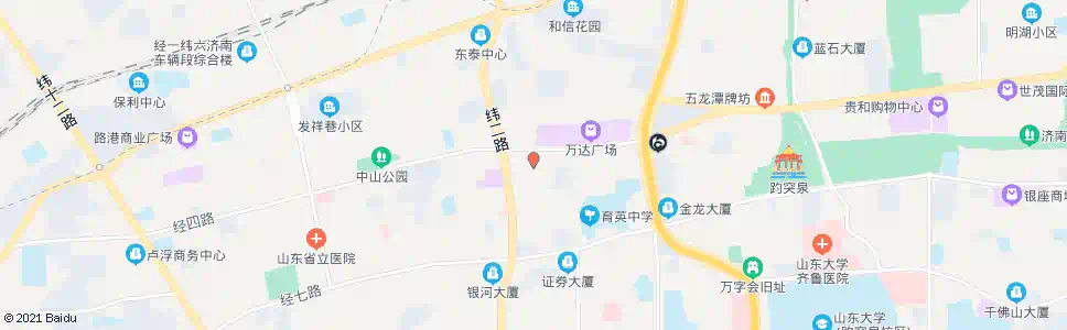 济南纬一路经四路_公交站地图_济南公交_妙搜公交查询2025