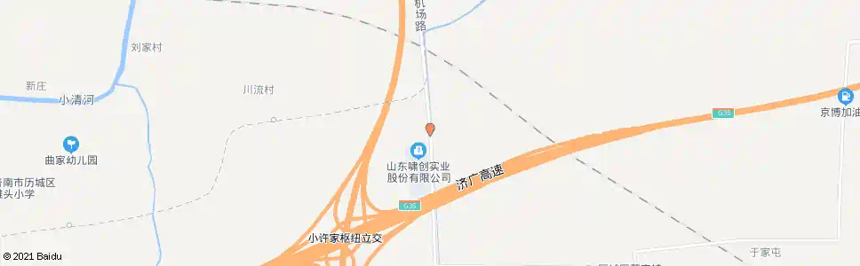 济南曹官庄_公交站地图_济南公交_妙搜公交查询2025